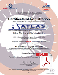 AS9100D and ISO 9001:2015 